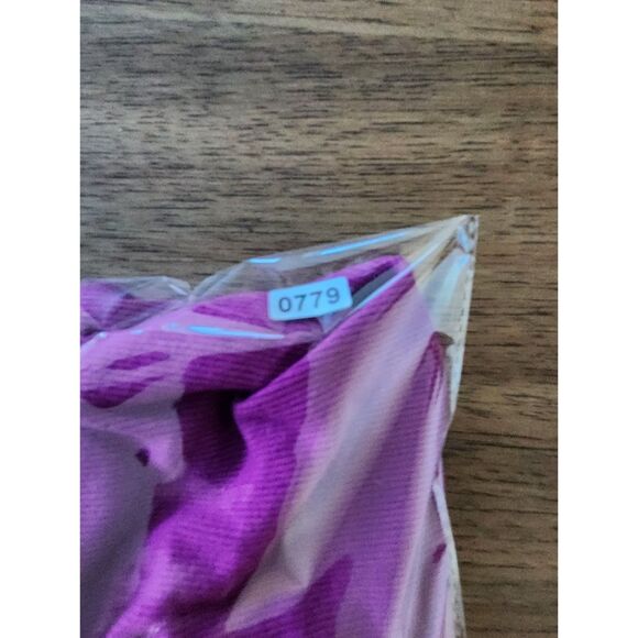 Michael Stars Fuchsia Long Sleeve Ruched Bodycon Dress | Size S - Picture 9 of 9